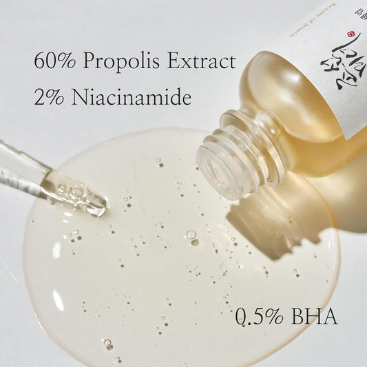 Beauty of Joseon Glow Serum Propolis and Niacinamide for Radiant Skin Uneven Tone for All Skin Type Moisturizing Hydrating Korean Skincare for Men and Women 30ml, 1 fl.oz